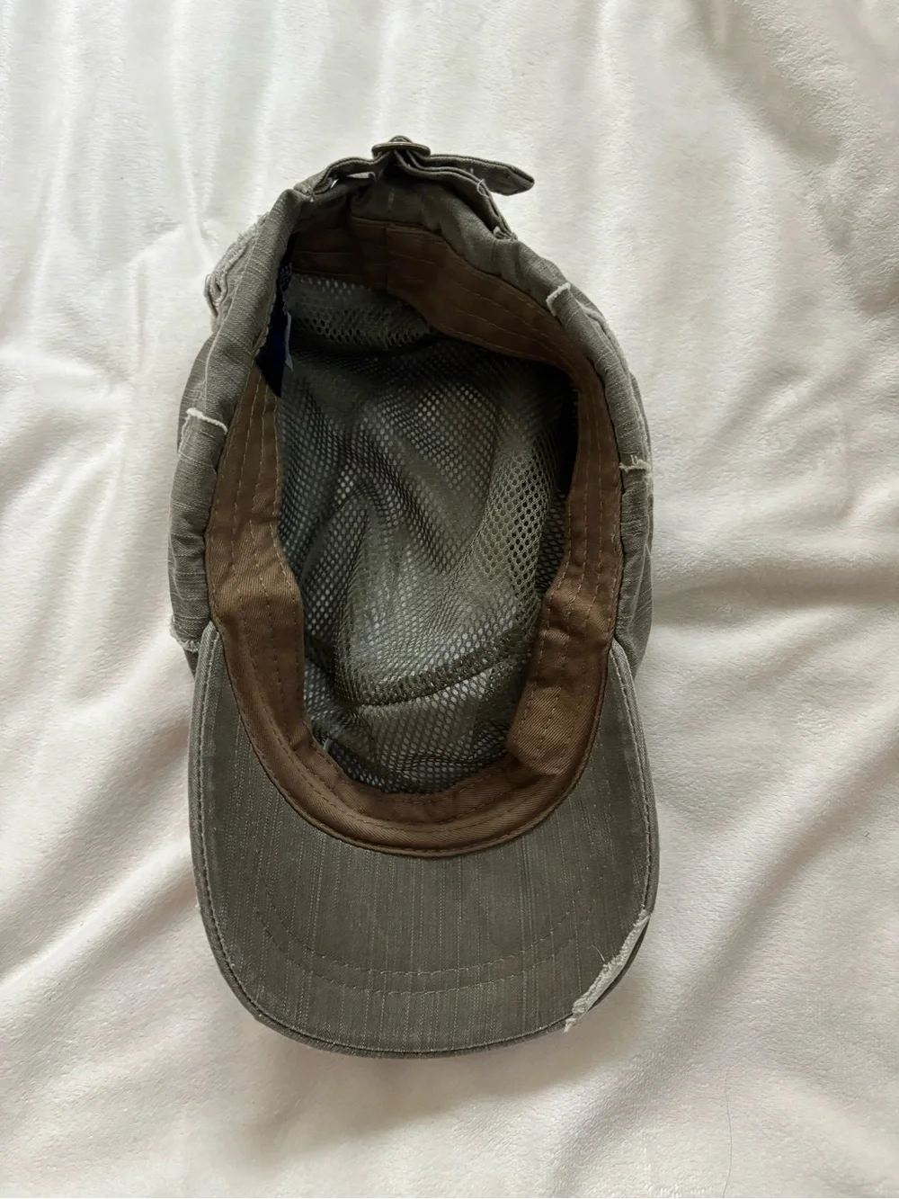 Vintage Y2K Military Cadet 'I ♥ My Soldier' Cap